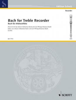 Bach für Alt-Blockflöte Standard