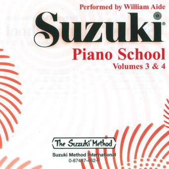 Suzuki Piano School 3 & 4 (CD) 