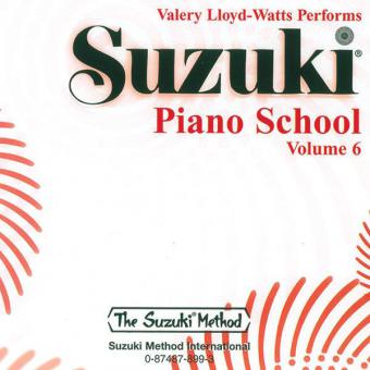 Suzuki Piano School 6 (CD) 