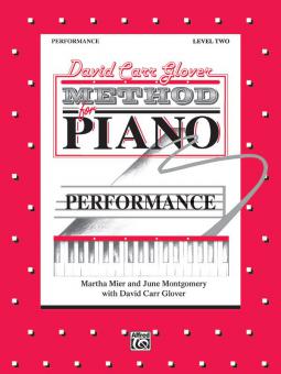 David Carr Glover Method for Piano: Performance, Level 2 