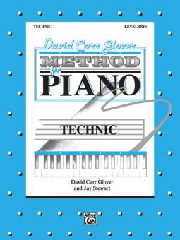 David Carr Glover Method for Piano: Technic, Level 1 