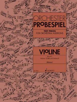 Orchester-Probespiel Violine Band 2 