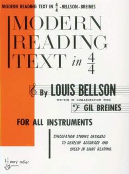 Modern Reading Text in 4/4 