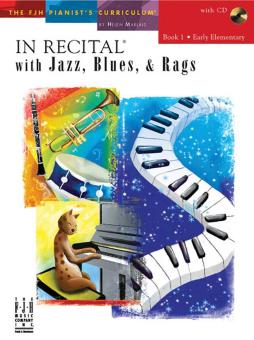 In Recital with Jazz, Blues & Rags, Book 1 