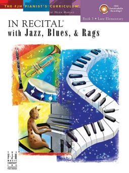 In Recital with Jazz, Blues & Rags, Book 3 
