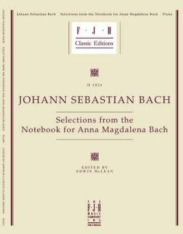 Selections from the Notebook for Anna Magdalena Bach 