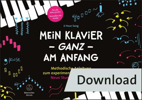 Mein Klavier - GANZ - am Anfang 