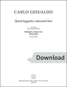 Questi leggiadri, odorosetti fiori 