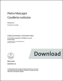 Cavalleria rusticana 