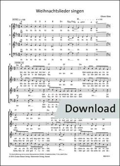 Weihnachtslieder singen 