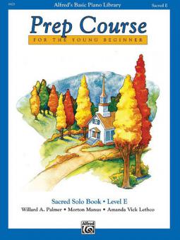 Alfred's Basic Piano Prep Course: Sacred Solo Book E 