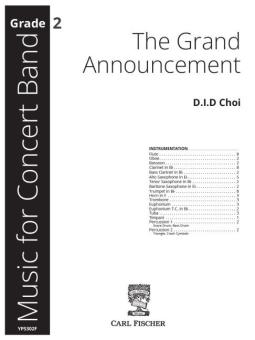 The Grand Announcement 