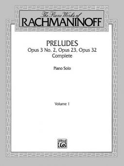 The Piano Works of Rachmaninoff Vol. 1 