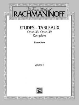 Etudes Tableaux, Op. 33 and Op. 39 