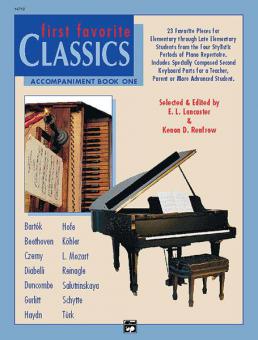 First Favorite Classics: Accompaniment, Book 1 Standard