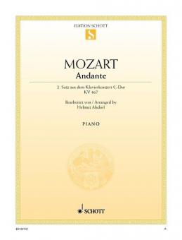 Andante KV 467 Standard
