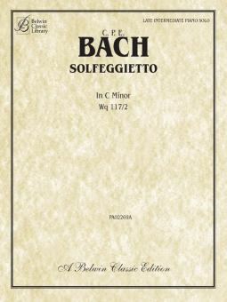Solfegietto in C Minor, WQ117/2 
