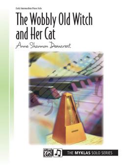 Wobbly Old Witch And Her Cat 