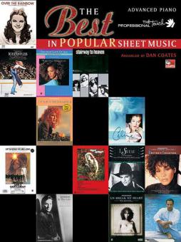 The Best In Popular Sheet Music 