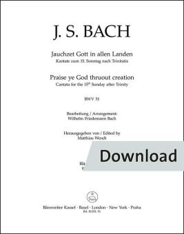 Jauchzet Gott in allen Landen Download