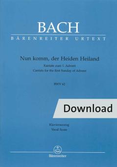 Nun komm, der Heiden Heiland Download