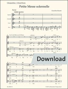 Petite Messe solennelle Download