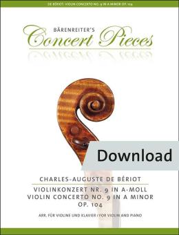 Violinkonzert Nr. 9 a-Moll op. 104 Download
