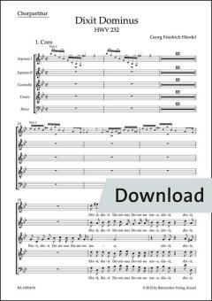 Dixit Dominus HWV 232 Download