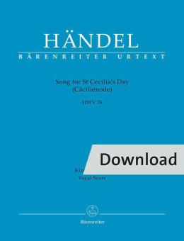 Song for St Cecilia´s Day HWV 76 Download