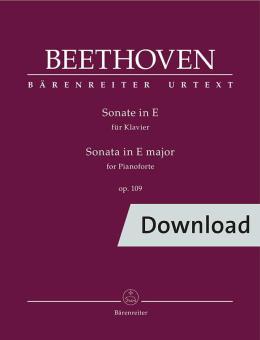 Sonate in E op. 109 Download