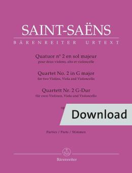 Quartett Nr. 2 G-Dur op. 153 Download