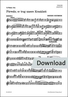 Fürwahr, er trug unsere Krankheit BuxWV 31 Download