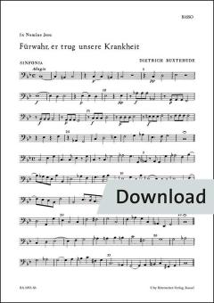 Fürwahr, er trug unsere Krankheit BuxWV 31 Download