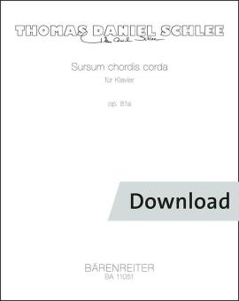 Sursum chordis corda für Klavier op. 81a Download