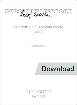 Quartett für 8 Blasinstrumente Download