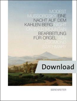 Eine Nacht auf dem kahlen Berg (bearbeitet für Orgel) Download