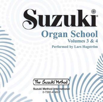 Suzuki Organ School CD Volumes 3 & 4 