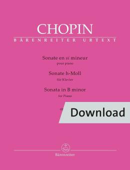 Sonate h-Moll op. 58 Download