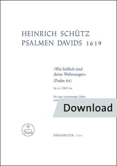 Wie lieblich sind deine Wohnungen Download