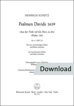 Aus der Tiefe rufe ich, Herr, zu dir SWV 25 Download