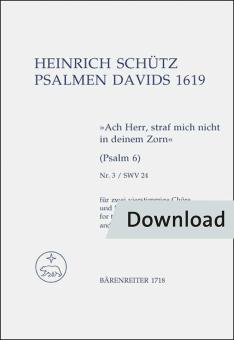 Ach Herr, straf mich nicht in deinem Zorn Download