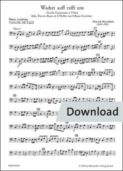 Wachet auf, ruft uns die Stimme Download