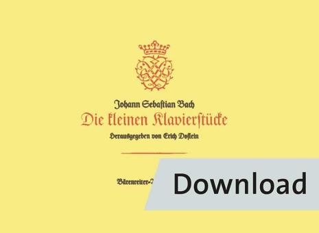 Die kleinen Klavierstücke Download