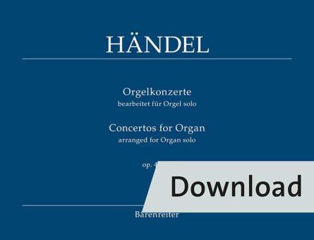 Orgelkonzerte op. 4 Heft 1 Download