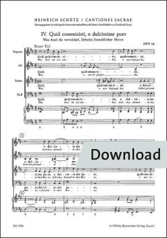 Passionsmotetten SWV 56-60 Download