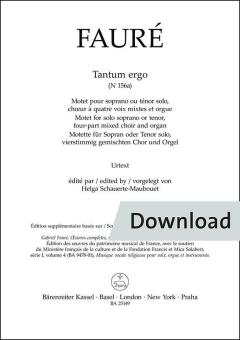Tantum ergo N 156a Download