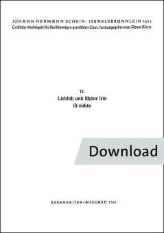 Lieblich und schöne sein ist nichts Nr. 11 Download