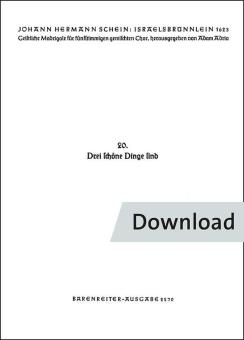 Drei schöne Dinge sind Nr. 20 Download