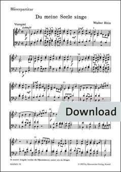 Du meine Seele, singe Download