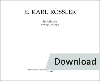 Introductio für Orgel 